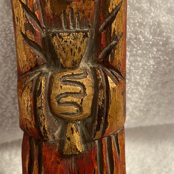 Vintage (probably antique) religious art/icons. Matthew and John? Wall CandleHld - Picture 7 of 15